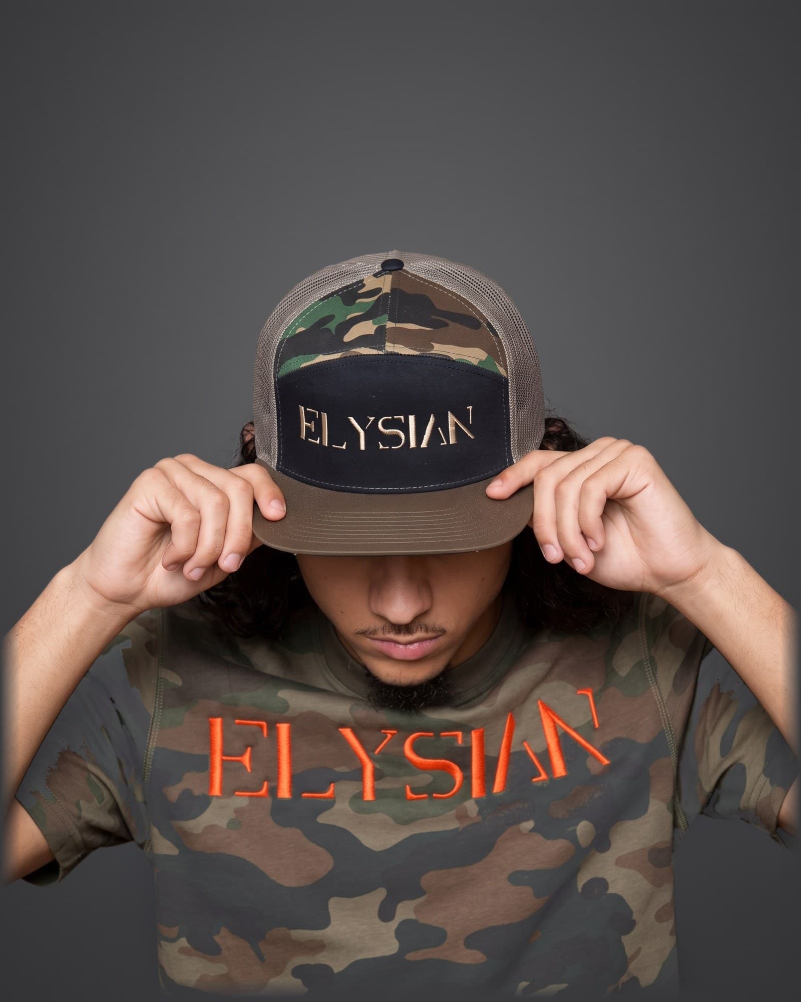 Elysian Camo Crewneck Sweater